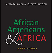 African American and Africa: New History