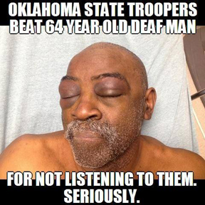 deaf oklahoma man beaten
