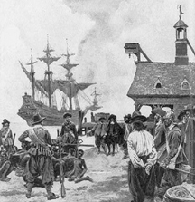 african arrival in 1619