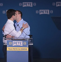 mayor pete's kiss