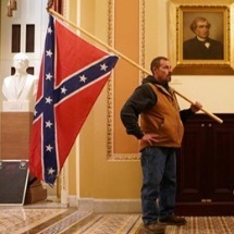 confederate flag in the US Capitol
