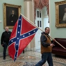 confederate flag in the capitol