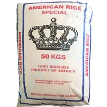 a sack of American Rice